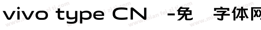 vivo type CN简字体转换